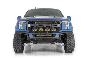 Ford Raptor Front Bumper - Addictive Desert Designs - Pro Bolt-On - Hammer Black - `17-`20 Ford Raptor Front Bumper - Addictive Desert Designs - Pro Bolt-On - Hammer Black - `17-`20